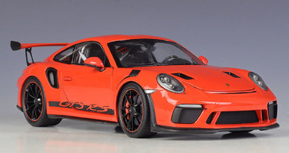 Welly Porsche 911 991 GT3 RS Lava Orange 1:18