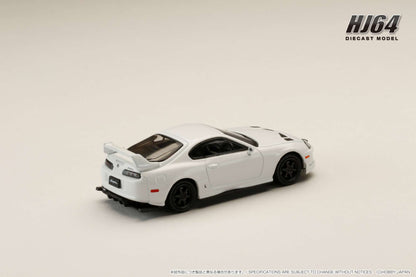 Hobby Japan 1993 Toyota Supra Mk4 (JZA80) Custom Version Super White 1:64