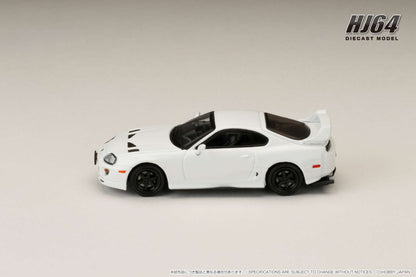 Hobby Japan 1993 Toyota Supra Mk4 (JZA80) Custom Version Super White 1:64