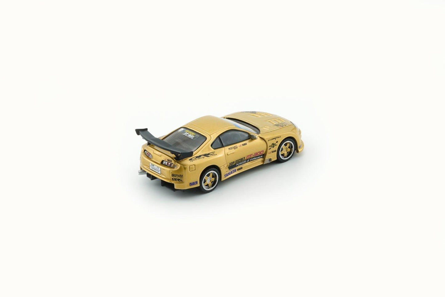 BM Creations 1993 Toyota Supra Mk4 (JZA80) X Top Secret Gold (Thailand Exclusive) 1:64