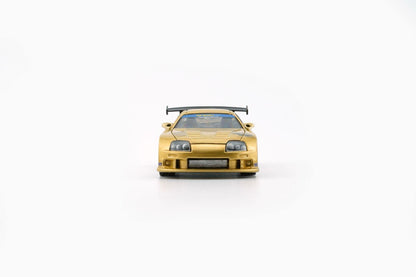 BM Creations 1993 Toyota Supra Mk4 (JZA80) X Top Secret Gold (Thailand Exclusive) 1:64