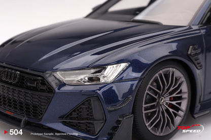 Topspeed 1:18 Audi ABT RS6-R Navarra Blue Metallic