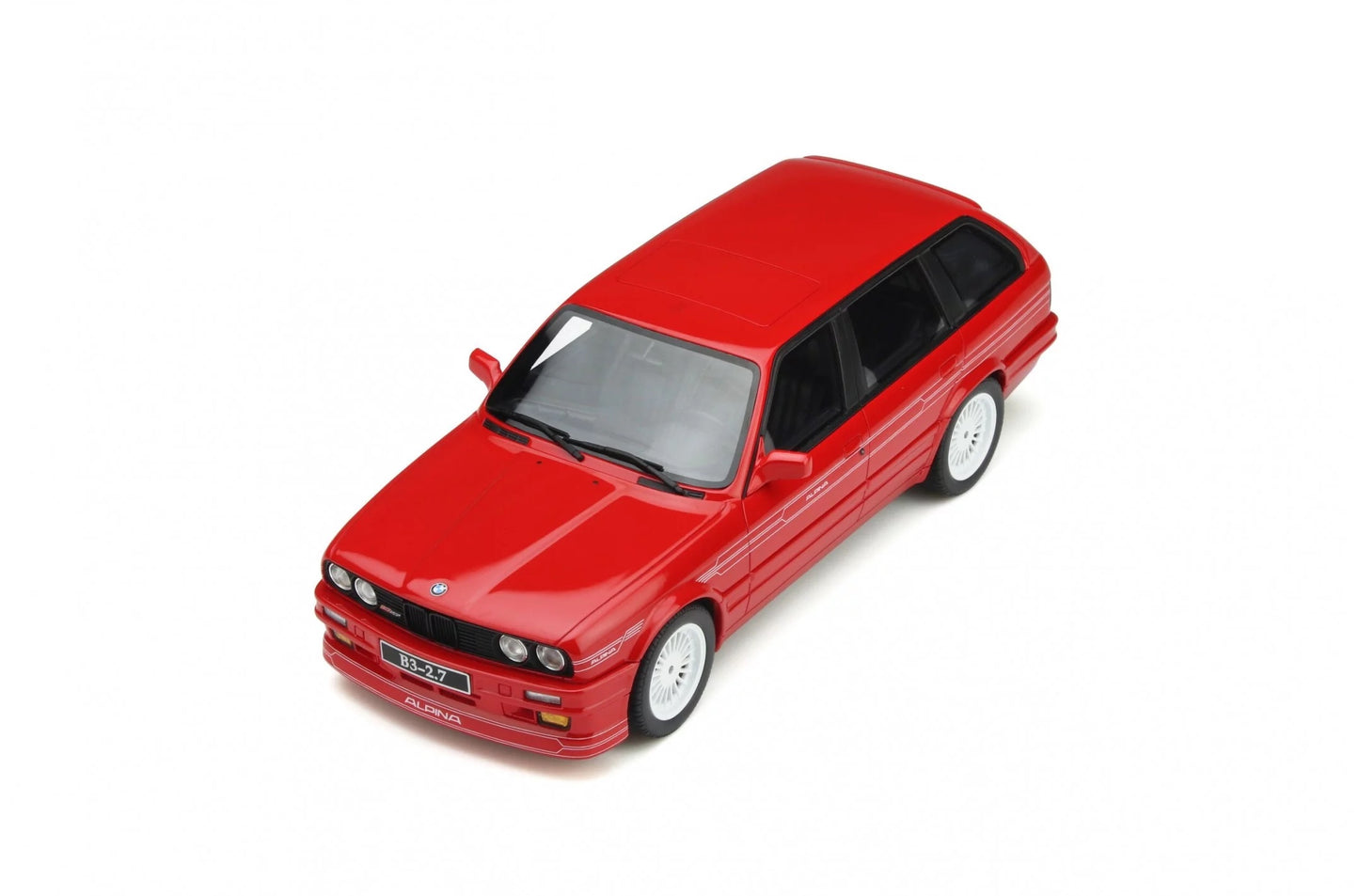 Otto 1990 BMW B3 E30 Touring 2.7 Avant (Wagon) Brilliant Red 1:18