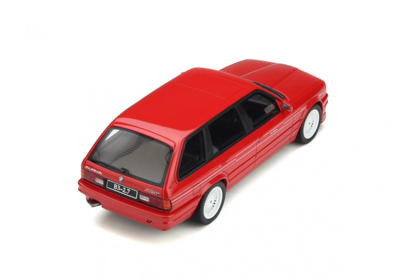 Otto 1990 BMW B3 E30 Touring 2.7 Avant (Wagon) Brilliant Red 1:18