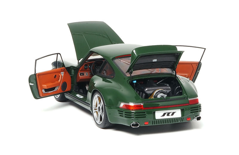 Almost-Real 2018 Porsche 911 RUF SCR Coupe Irish Green 1:18