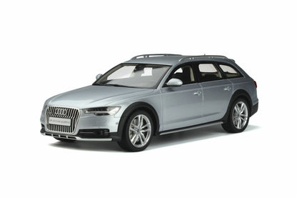 GT Spirit 2019 Audi A6 (C7) Allroad Quattro Avant Floret Silver Metallic 1:18