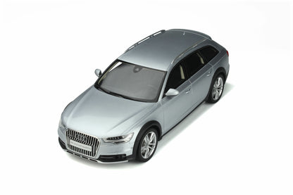 GT Spirit 2019 Audi A6 (C7) Allroad Quattro Avant Floret Silver Metallic 1:18