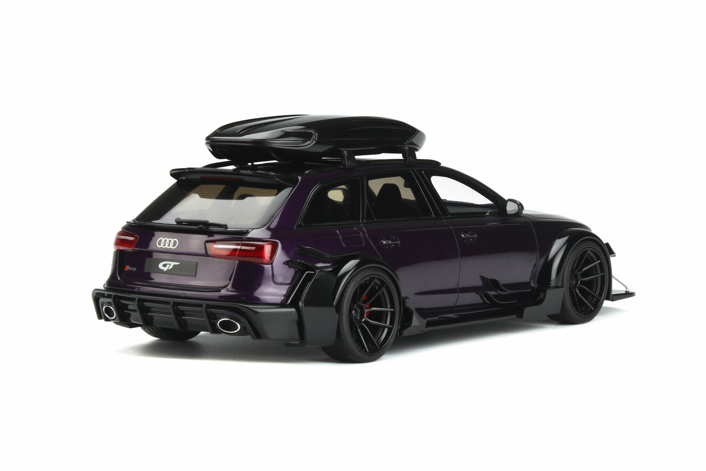 GT Spirit Audi RS6 Avant C7 Avant Body Kit w/ Roof Carrier Purple Metallic 1:18 Resin