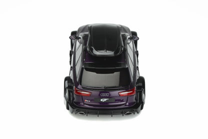 GT Spirit Audi RS6 Avant C7 Avant Body Kit w/ Roof Carrier Purple Metallic 1:18 Resin