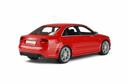 Otto 2005 Audi RS4 Sedan B7 4.2L V8 FSI Misano Red 1:18 LIMITED, Resin