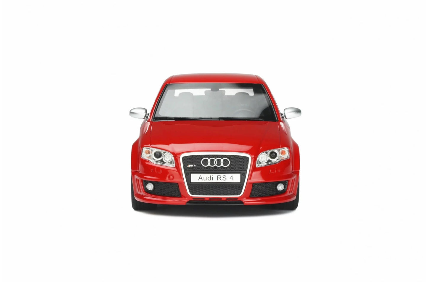 Otto 2005 Audi RS4 Sedan B7 4.2L V8 FSI Misano Red 1:18 LIMITED, Resin