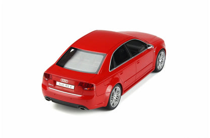 Otto 2005 Audi RS4 Sedan B7 4.2L V8 FSI Misano Red 1:18 LIMITED, Resin