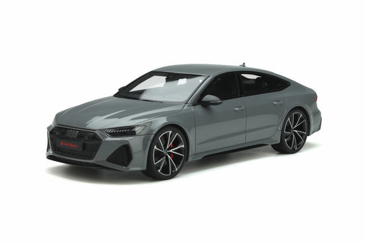 GT Spirit 2020 Audi RS7 Sportback C8 Nardo Grey 1:18 Resin