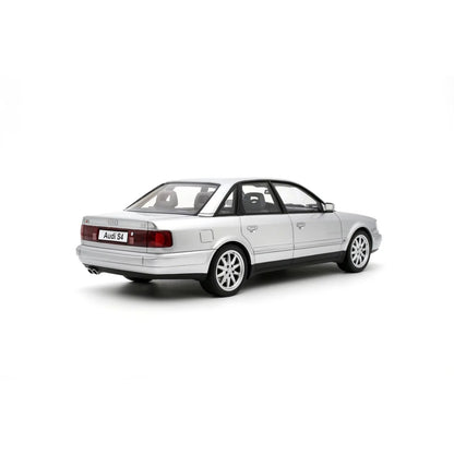 Otto 1993 Audi 100 S4 (C4) 4.2L V8 Sedan C6 Crystal Silver 1:18