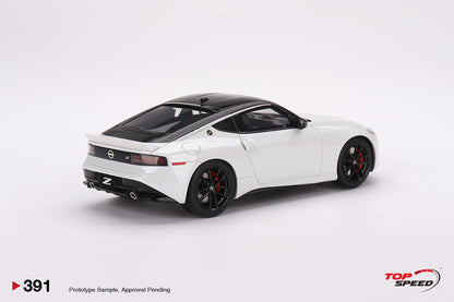 Topspeed 1:18 Nissan Z Performance 2023 Everest White LHD