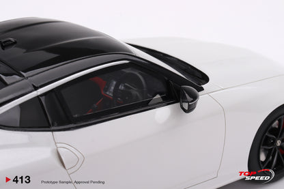 Topspeed 1:18 Nissan Fairlady Z Version ST 2023 Everest White RHD