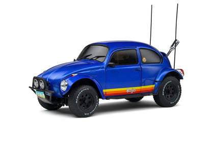 Solido 1975 Volkswagen Beetle Baja Metallic Blue 1:18