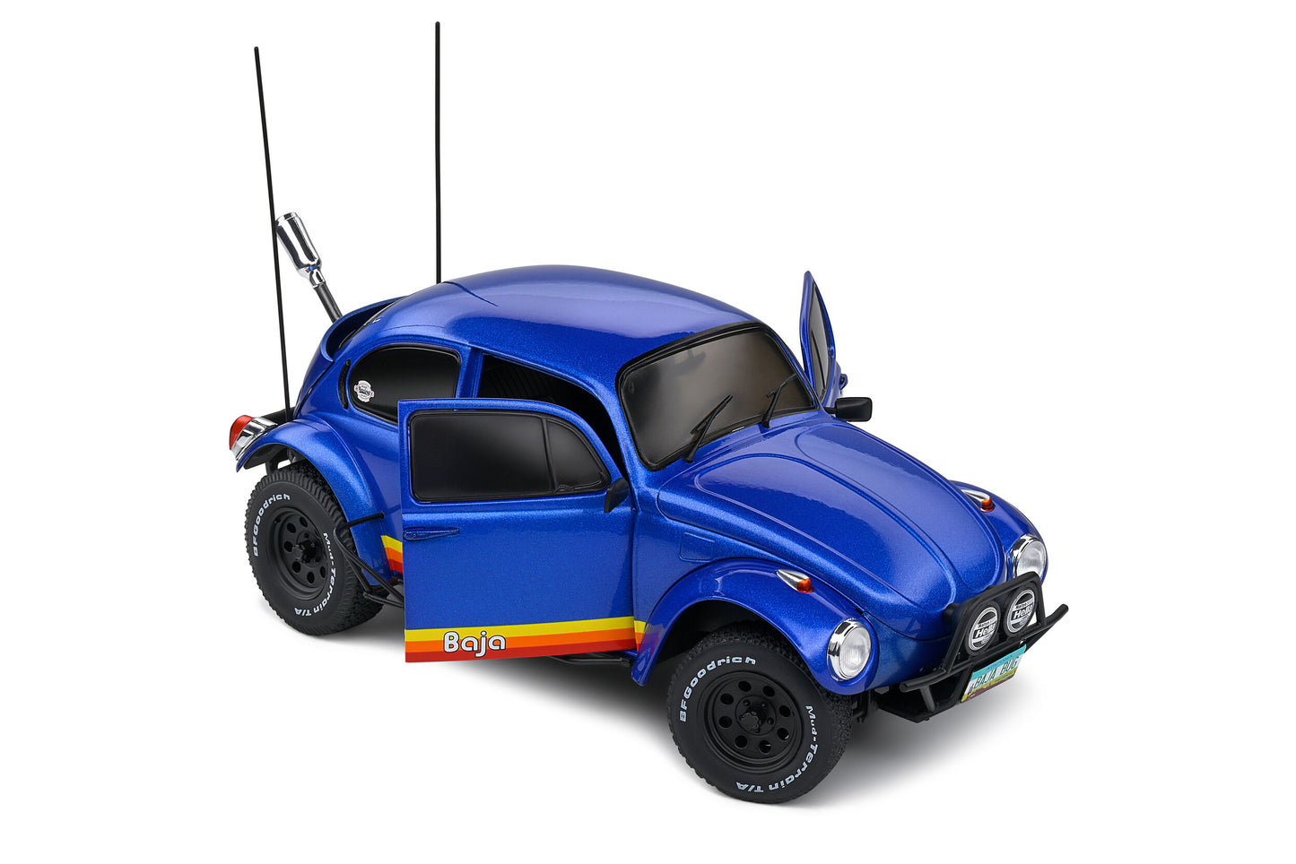 Solido 1975 Volkswagen Beetle Baja Metallic Blue 1:18