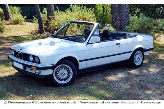 Norev 1991 BMW 325i E30 Convertible White 1:18