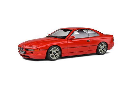 Solido 1990 BMW E31 850 CSi Coupe Brilliant Red 1:18