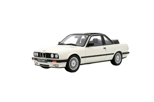 Otto 1986 BMW E30 325i Baur TC2 Semi-Convertible White 1:18