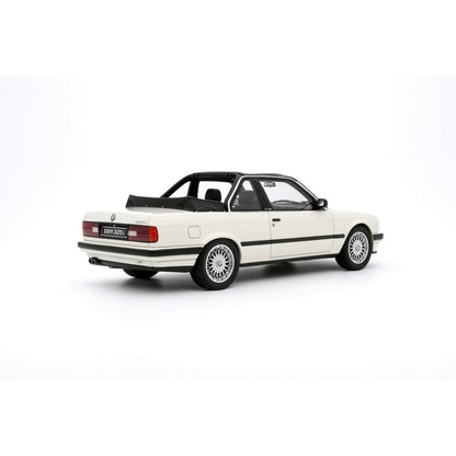 Otto 1986 BMW E30 325i Baur TC2 Semi-Convertible White 1:18