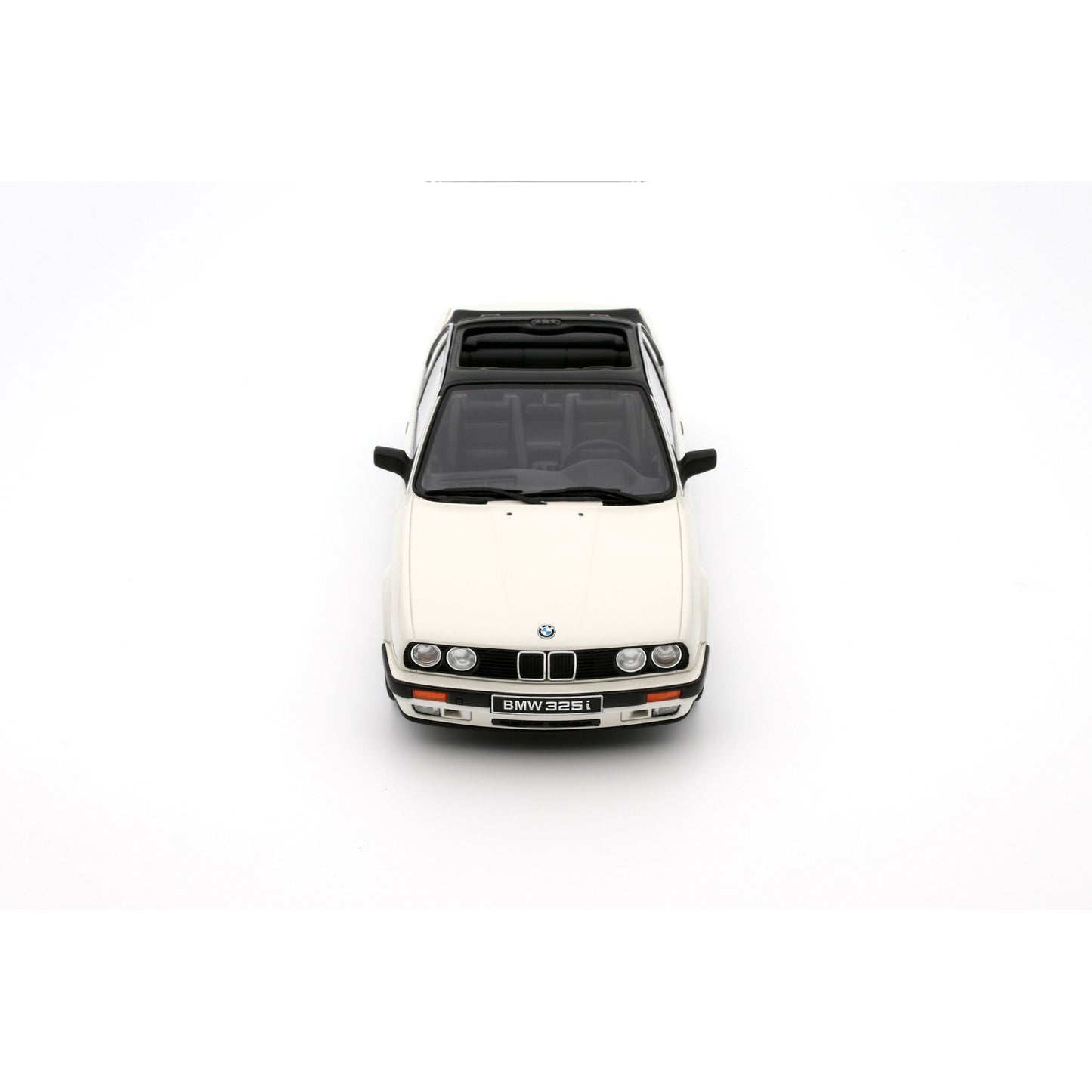 Otto 1986 BMW E30 325i Baur TC2 Semi-Convertible White 1:18