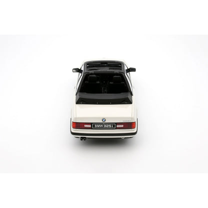 Otto 1986 BMW E30 325i Baur TC2 Semi-Convertible White 1:18