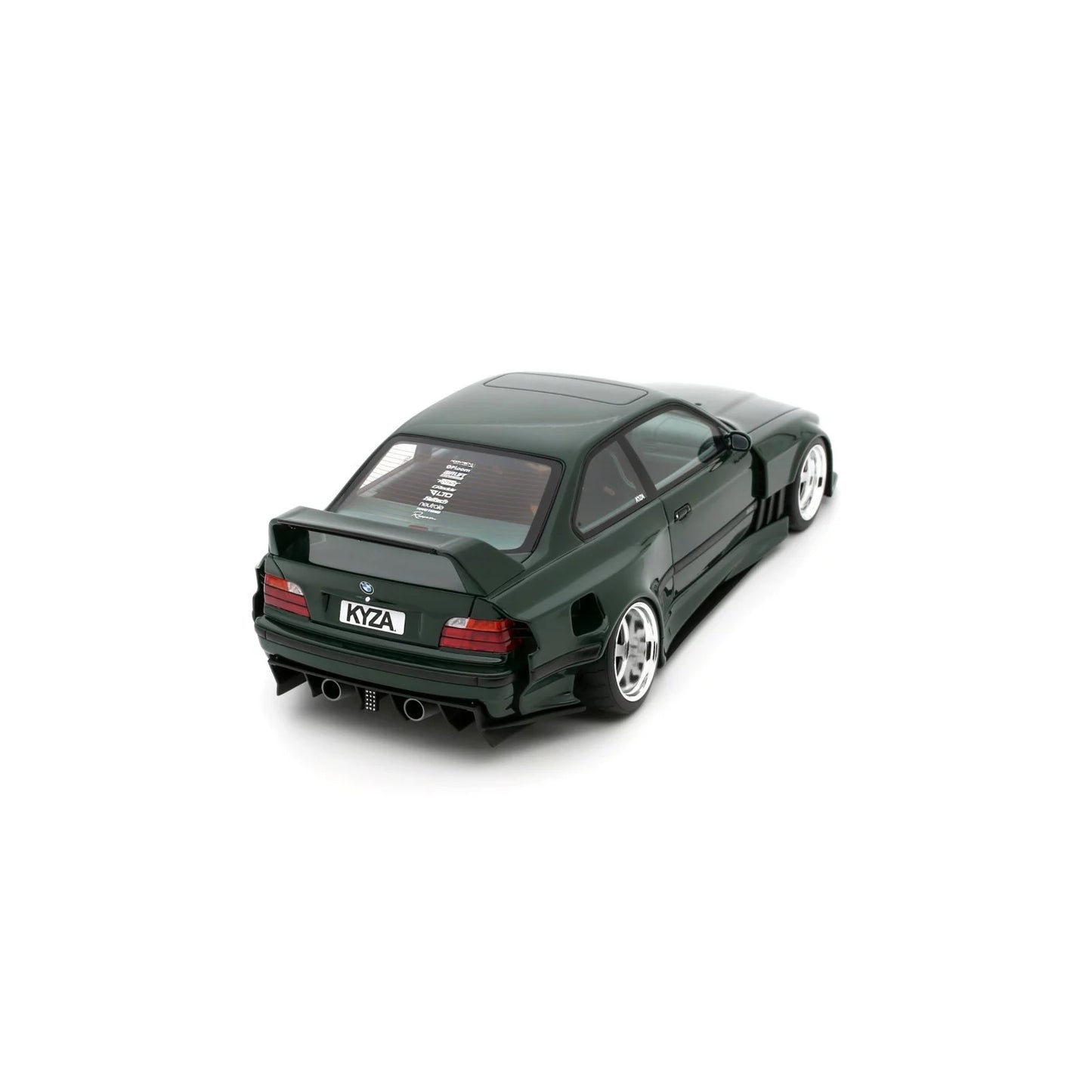 Otto 2022 BMW E36 M3 Khyzyl Saleem British Racing Green 1:18