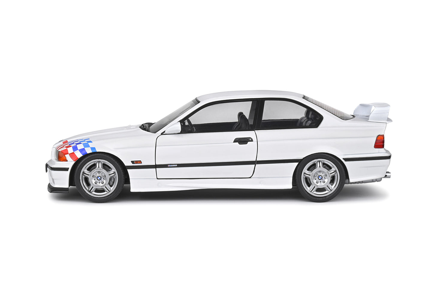 Solido 1995 BMW E36 M3 Coupe Lightweight M-Design Alpine White 1:18