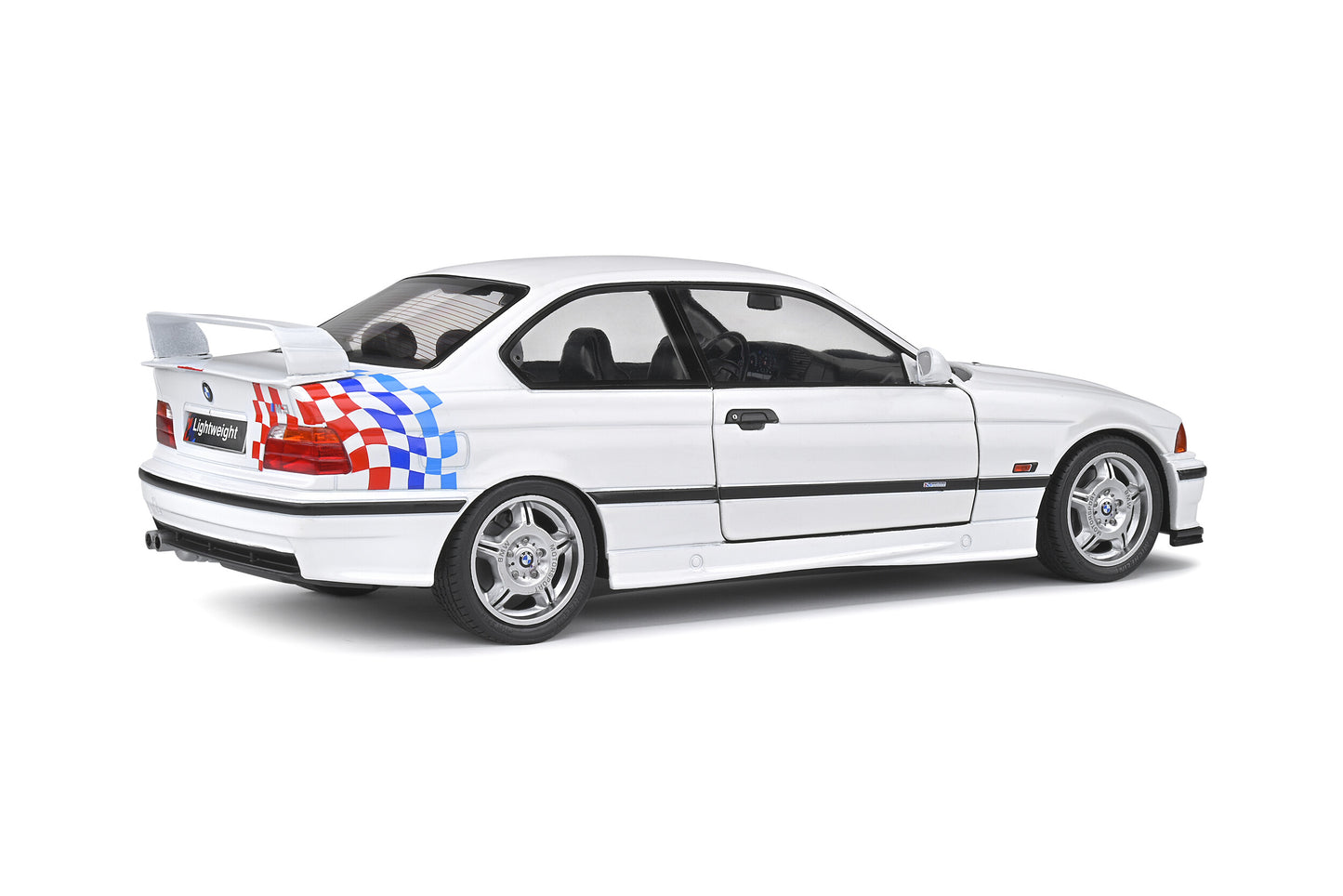 Solido 1995 BMW E36 M3 Coupe Lightweight M-Design Alpine White 1:18