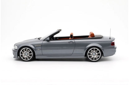 Otto 2004 BMW E46 M3 Cabriolet Grey Metallic 1:18 RESIN, SEALED, LIMITED