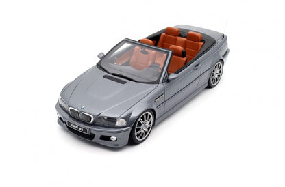 Otto 2004 BMW E46 M3 Cabriolet Grey Metallic 1:18 RESIN, SEALED, LIMITED