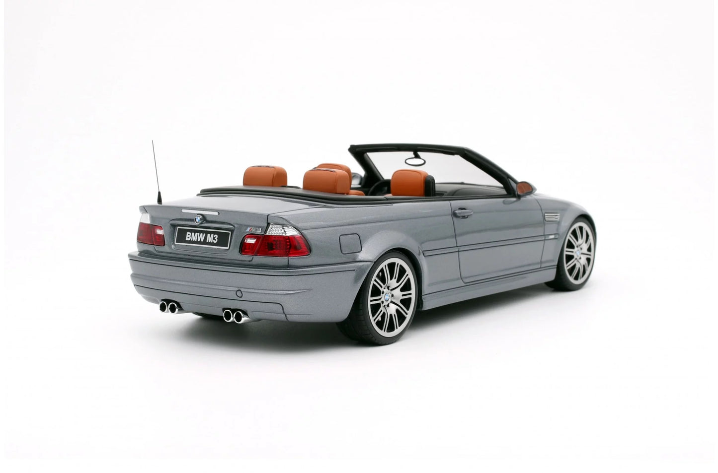 Otto 2004 BMW E46 M3 Cabriolet Grey Metallic 1:18 RESIN, SEALED, LIMITED