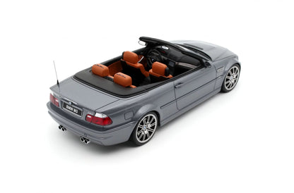 Otto 2004 BMW E46 M3 Cabriolet Grey Metallic 1:18 RESIN, SEALED, LIMITED