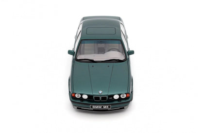 Otto 1991 BMW M5 E34 Sedan Cecotto Edition Lagoon Green Metallic 1:18