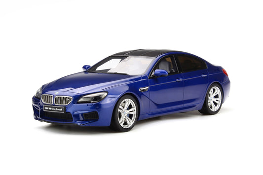 GT Spirit 2017 BMW M6 Gran Coupe 6 Series Sedan Blue 1:18