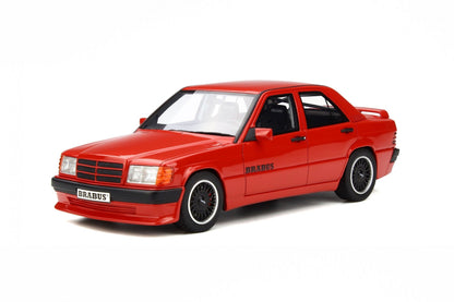 Otto 1989 Brabus Mercedes-Benz 190 E 3.6S (W201) Red 1:18 RESIN, SEALED