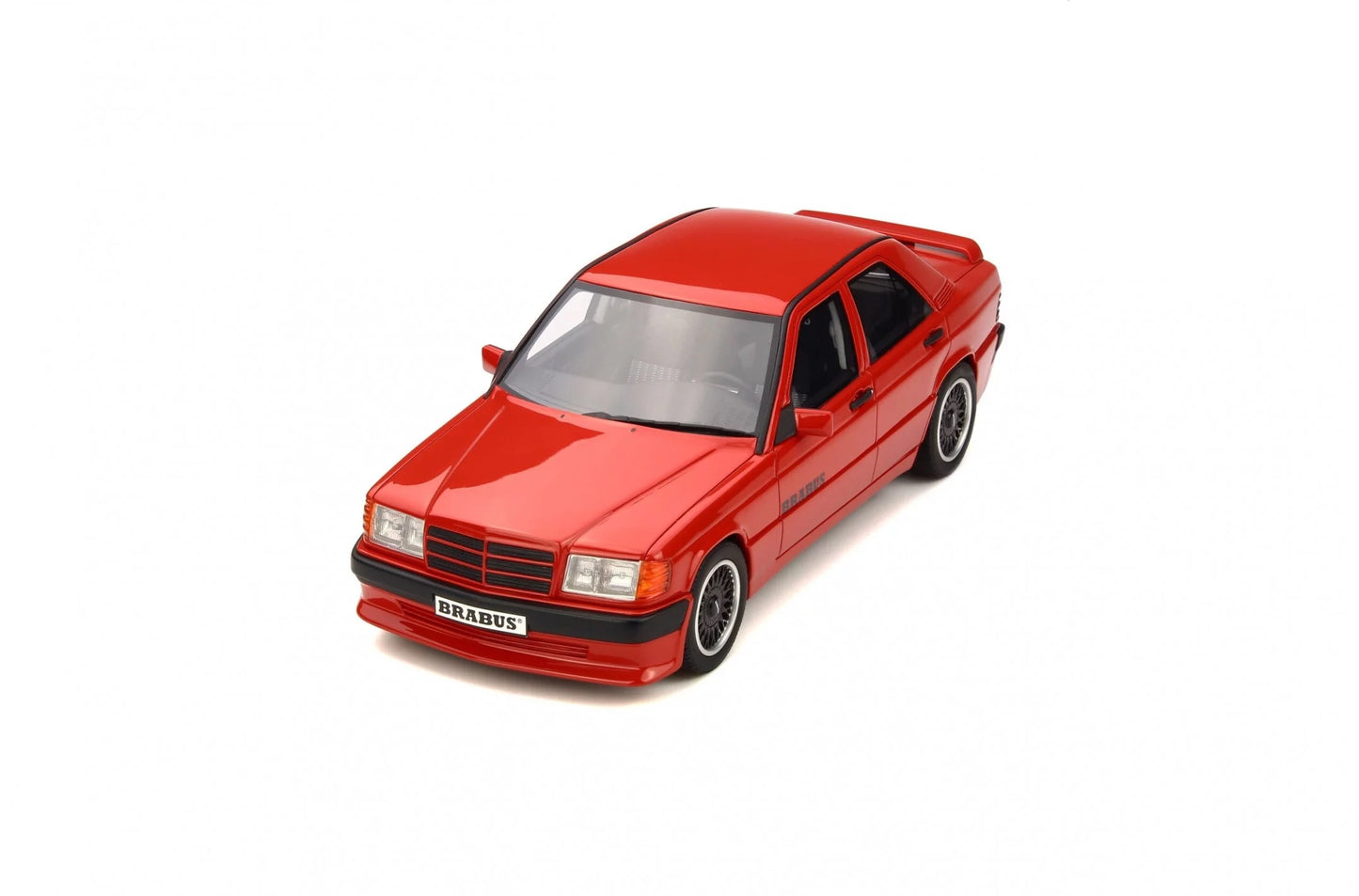 Otto 1989 Brabus Mercedes-Benz 190 E 3.6S (W201) Red 1:18 RESIN, SEALED