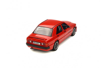 Otto 1989 Brabus Mercedes-Benz 190 E 3.6S (W201) Red 1:18 RESIN, SEALED