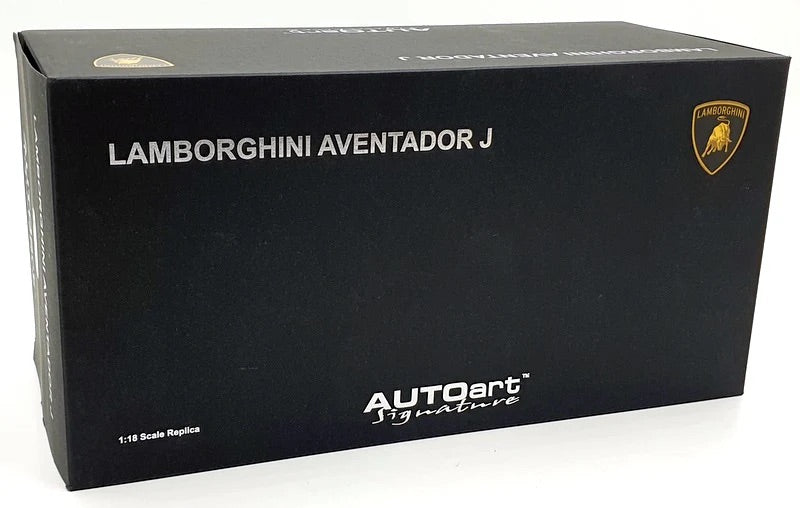 AUTOart 2011 Lamborghini Aventador J Gloss Black 1:18