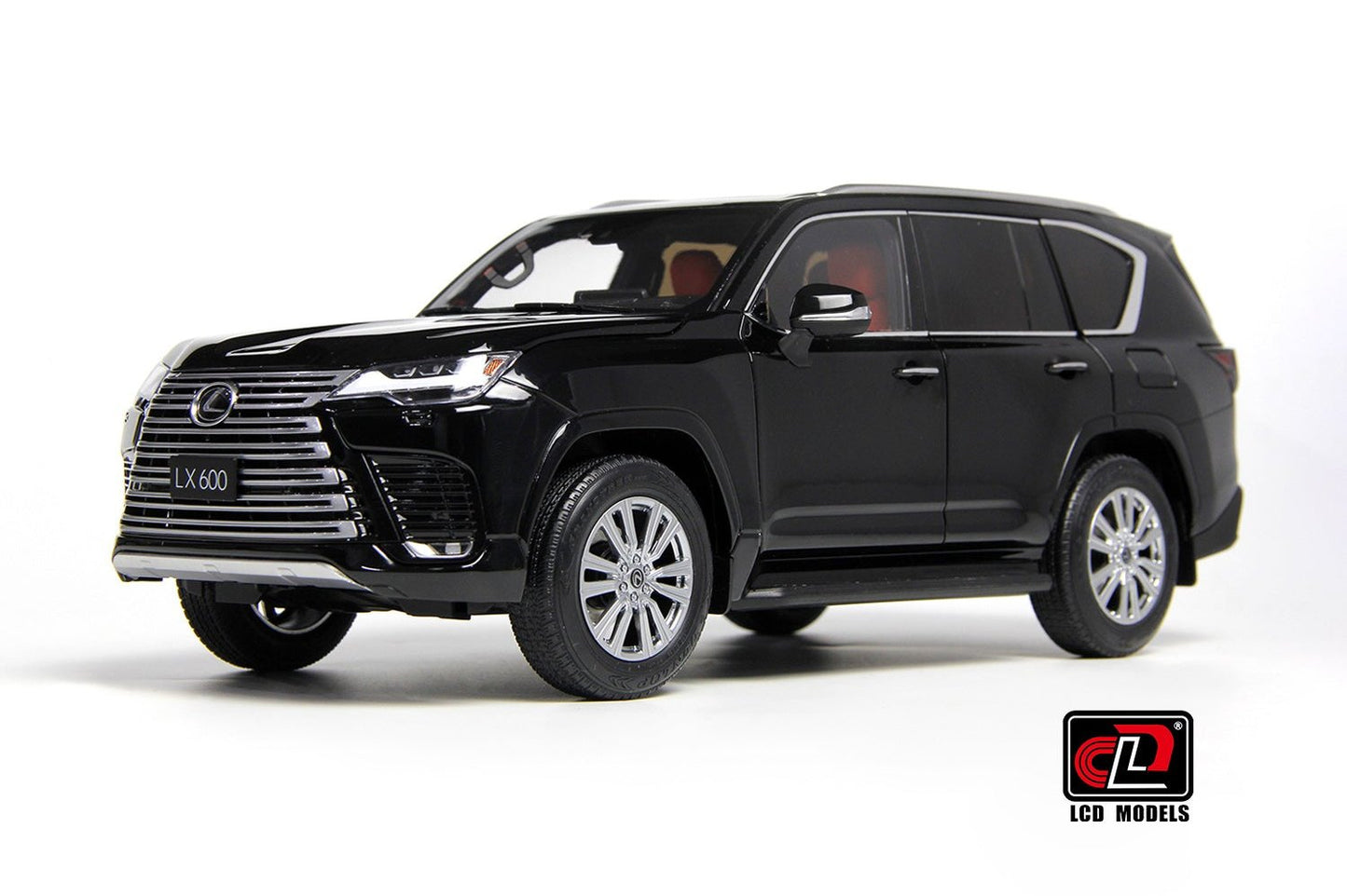 LCD 2024 Lexus LX600 Black 1:18