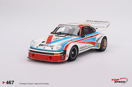 Topspeed 1:18 Porsche 934/5 #8  Max Moritz Team 1977 NŸrburgring 1000 Kilometres