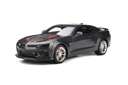 GT Spirit 2017 Chevy Camaro SS 50th Anniversary Edition Nightfall Grey 1:18