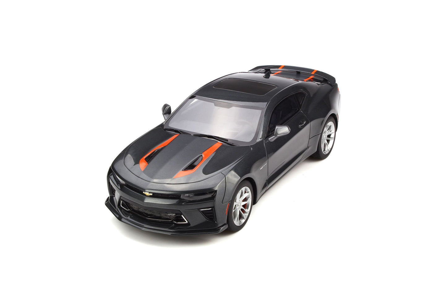 GT Spirit 2017 Chevy Camaro SS 50th Anniversary Edition Nightfall Grey 1:18