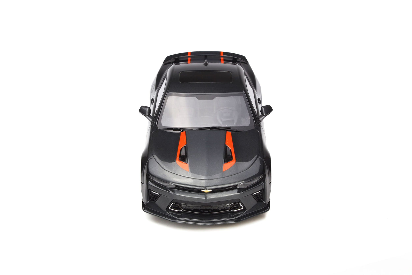 GT Spirit 2017 Chevy Camaro SS 50th Anniversary Edition Nightfall Grey 1:18