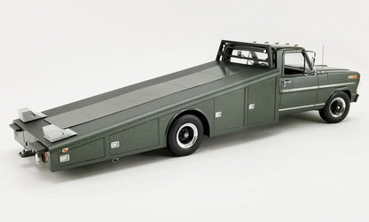 Acme 1970 Ford F-350 Ramp Truck Highland Green 1:18