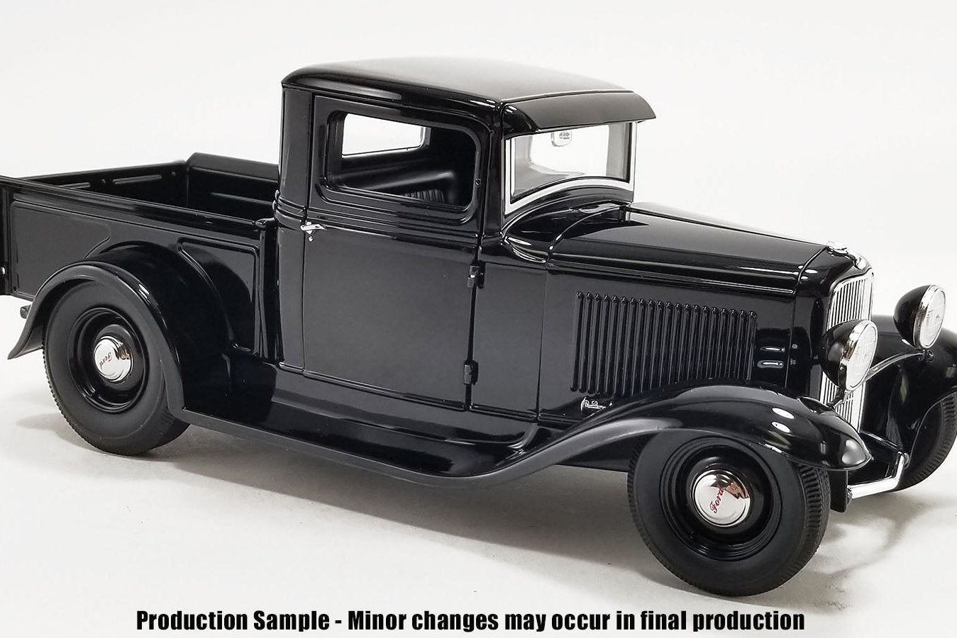 Acme 1932 Ford Pickup Truck "Black Beauty" High Gloss Black 1:18