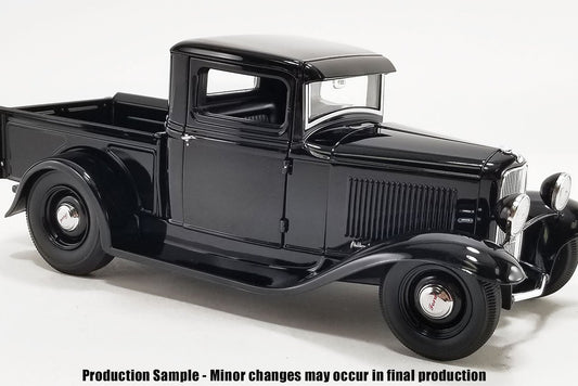 Acme 1932 Ford Pickup Truck "Black Beauty" High Gloss Black 1:18