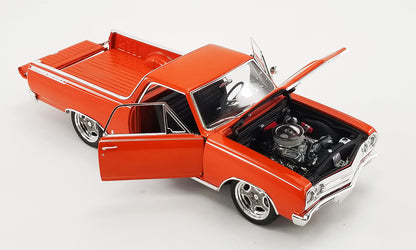 Acme 1965 Chevy El Camino Custom Cruiser Orange Metallic 1:18